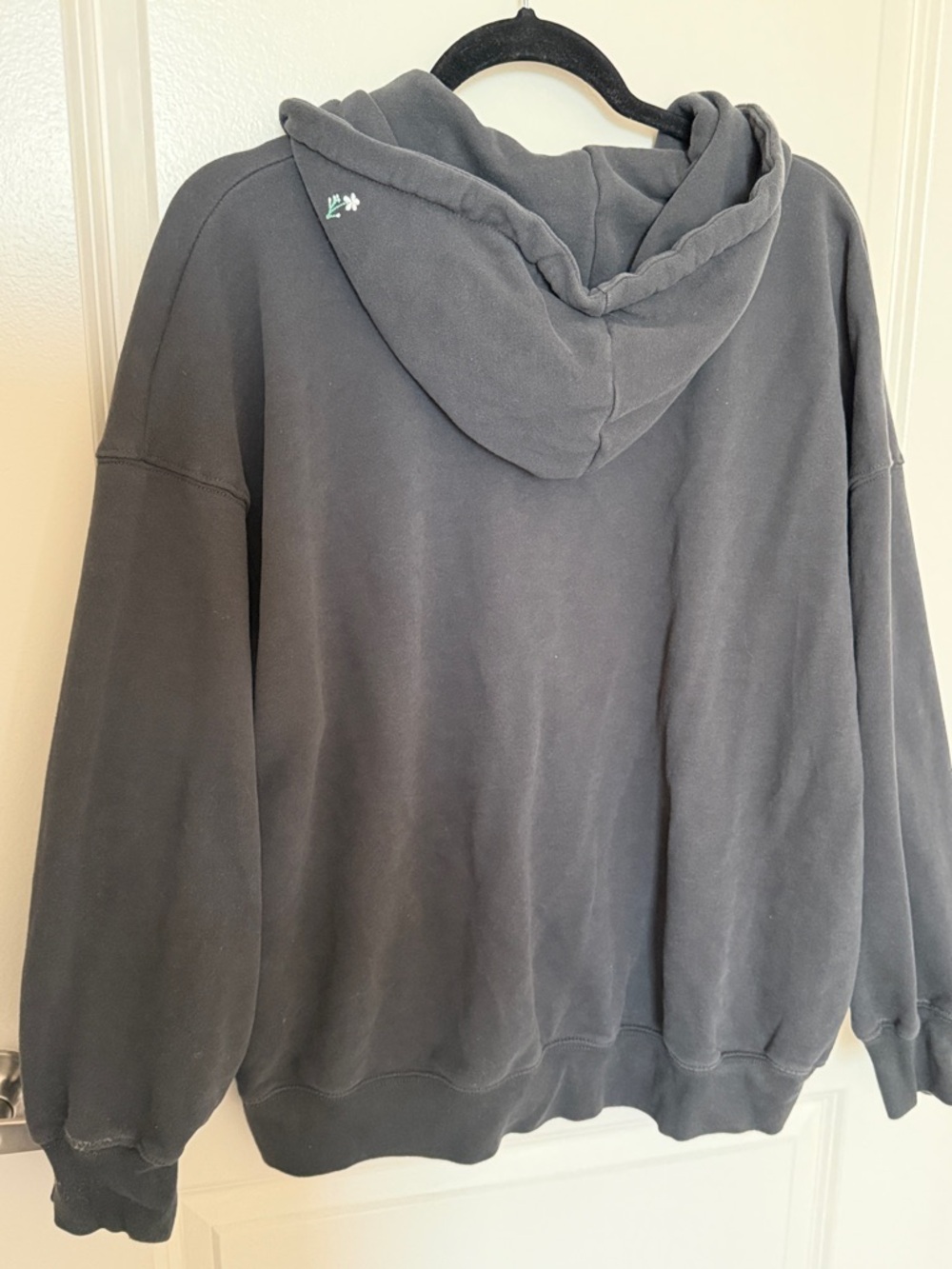American Eagle Black Zip-Up Hoodie - Picture 3 of 4